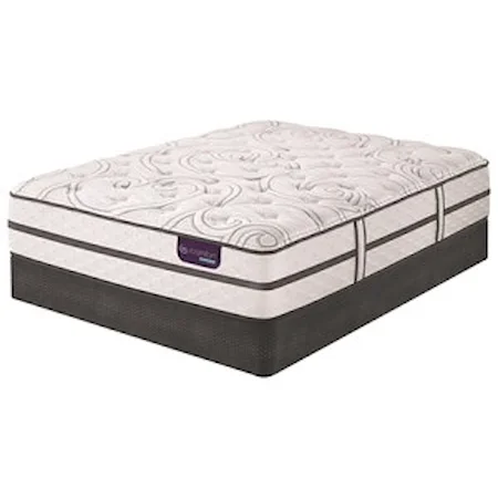Queen Plush Hybrid Mattress and 5" StabL-Base® Low Profile Foundation